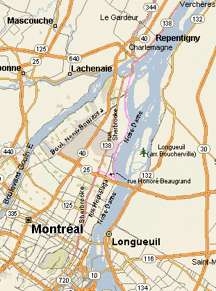 Montréal et l’est